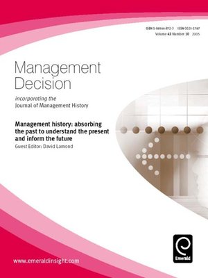 cover image of Management Decision, Volume 43, Issue 10